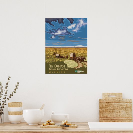 Oregon Trail Poster (Küche)