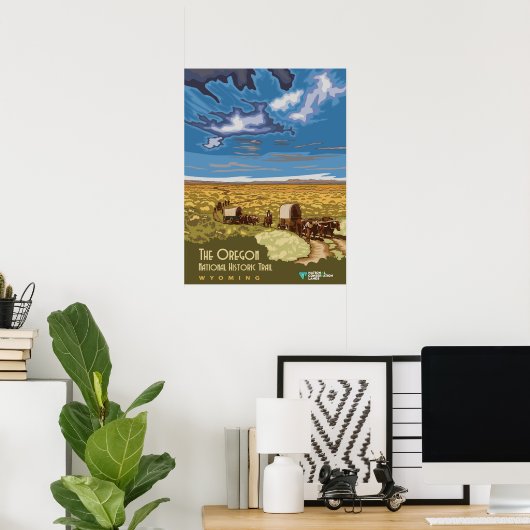 Oregon Trail Poster (Heimbüro)