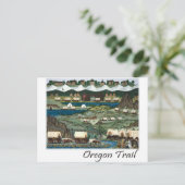 Oregon Trail Postkarte (Stehend Vorderseite)