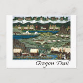 Oregon Trail Postkarte (Vorderseite)