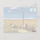 Oregon Trail Postkarte (Rückseite)