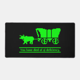 Oregon Trail - Qi-Mangel Schreibtischunterlage