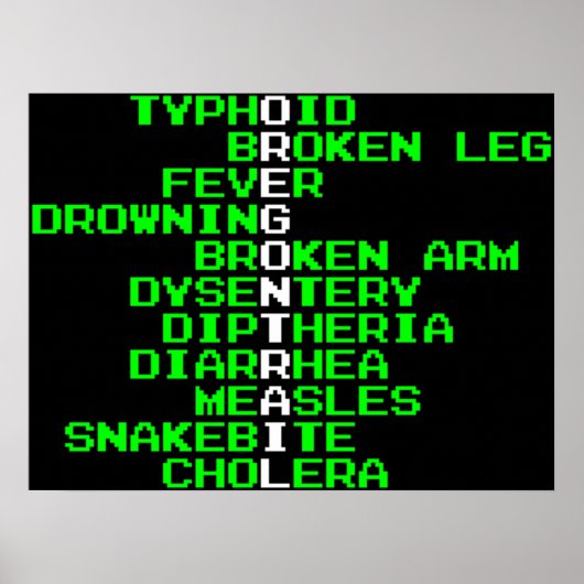 Oregon Trail - Wege im Westen Die Poster (Vorne)