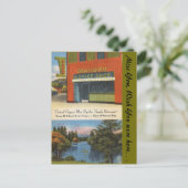 Oregon, Trailway Coffee Shop, Bend Postkarte (Stehend Vorderseite)