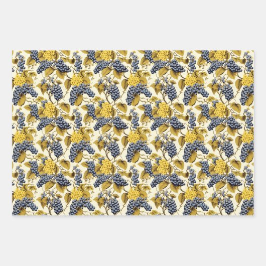 Oregon Traube Geschenkpapier Set (Vorderseite)