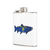 Oregon Trout Flachmann (Links)