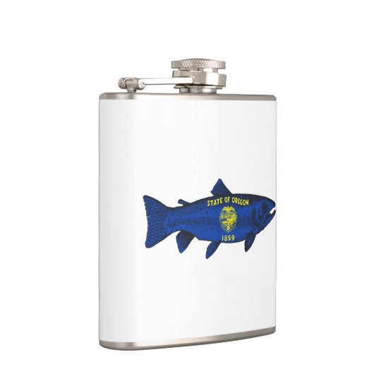 Oregon Trout Flachmann (Rechts)