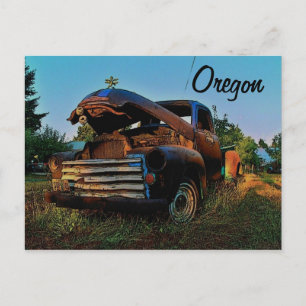 Oregon Truck Postcard Postkarte