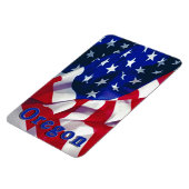Oregon über USA Magnet (Linke Seite)