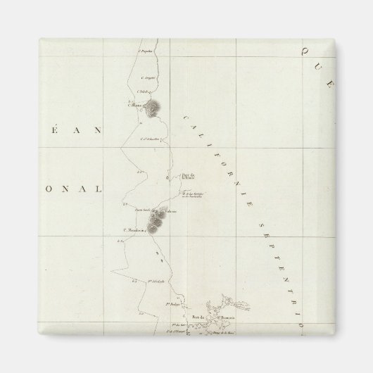 Oregon und Kalifornien Magnet (Vorne)