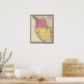 Oregon und Oberkalifornien Poster (Küche)