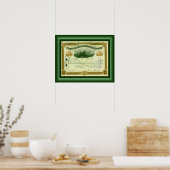 Oregon und Transcontinental Company ~ Poster (Küche)