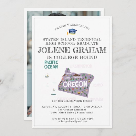 Oregon | Uni Bound Graduation Party (Vorne/Hinten)