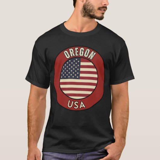 Oregon United States of America T-Shirt (Vorderseite)