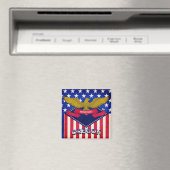 Oregon USA Flag Magnet (In Situ (Geschirrspüler))