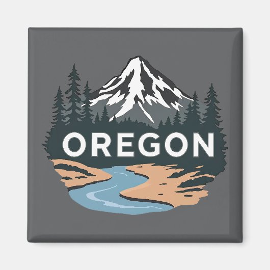 Oregon USA Magnet (Vorne)