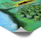 Oregon USA Poster (Ecke)