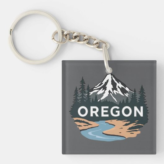 Oregon USA Schlüsselanhänger (Vorderseite)