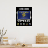 Oregon Veteran Poster (Küche)