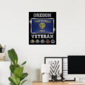 Oregon Veteran Poster (Heimbüro)