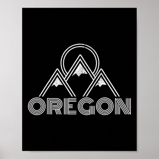 Oregon Vintag Retro Albergo Colmanicchio Poster (Vorne)