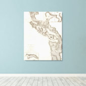 Oregon Washington British Columbia Leinwanddruck (Insitu (Holzboden))
