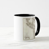 Oregon Washington British Columbia Tasse (VorderseiteRechts)