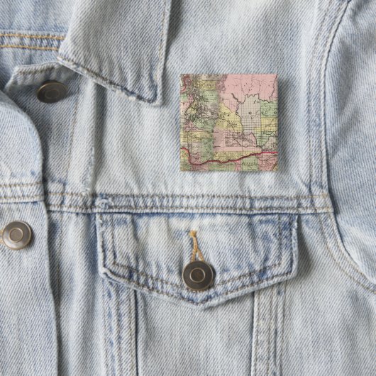 Oregon, Washington Button (Beispiel)