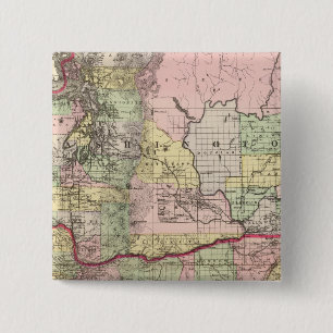 Oregon, Washington Button