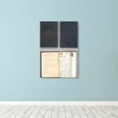 Oregon, Washington, Idaho, Montana Leinwanddruck (Insitu (Holzboden))