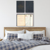 Oregon, Washington, Idaho, Montana Leinwanddruck (Insitu (Schlafzimmer))