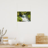 Oregon, Wasserfall in Willamette national Poster (Küche)