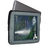 Oregon Waterfall Poster Laptopschutzhülle (Vorne Rechts)