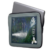 Oregon Waterfall Poster Laptopschutzhülle (Vorderseite Links)