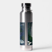 Oregon Waterfall Poster Trinkflasche (Links)