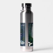 Oregon Waterfall Poster Trinkflasche (Rechts)