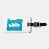 Oregon Wave Fishing Gepäckanhänger (Vorderseite horizontal)