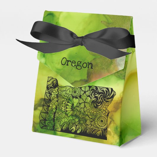 Oregon Zent Leckerei Box Geschenkschachtel (Vorderseite)