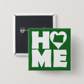 Oregon Zuhause Heart Staat Button Abzeichen Button (Vorne & Hinten)