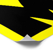 Oregon Zuhause Heart Staat Poster Sign (Ecke)