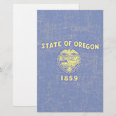 OREGONFLAGE BRIEFPAPIER (Vorne/Hinten)