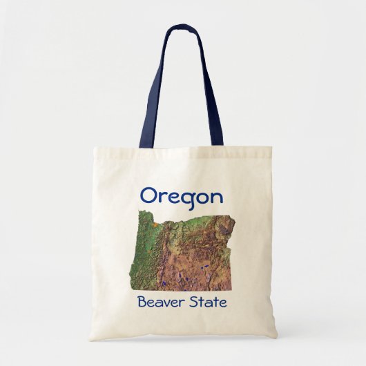 Oregonian Map Bag Tragetasche (Vorne)