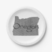 OregonpapierParty-Teller Pappteller (Vorderseite)