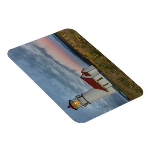 Oregons ältester Leuchtturm am Cape Blanco Staat Magnet (Rechte Seite)