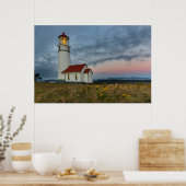Oregons ältester Leuchtturm am Cape Blanco Staat Poster (Küche)