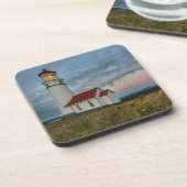 Oregons ältester Leuchtturm am Cape Blanco Staat Untersetzer (Linke Seite)
