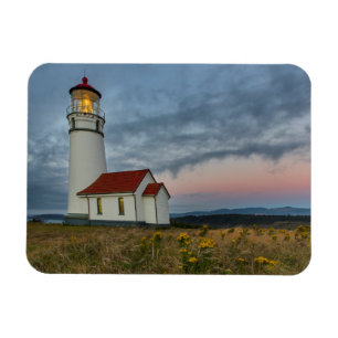 Oregons ältester Leuchtturm im Cape Blanco State Magnet