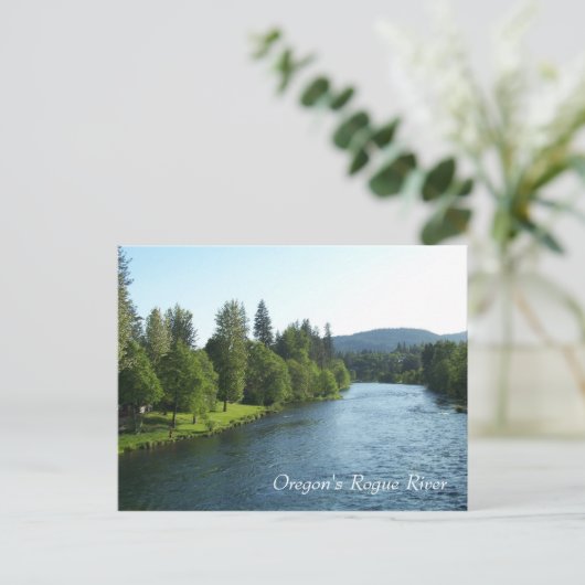 Oregon's Rogue River Postkarte (Stehend Vorderseite)