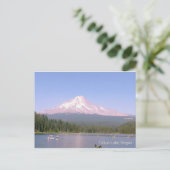 Oregon's schöner Trillium-See Postkarte (Stehend Vorderseite)