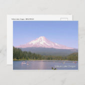 Oregon's schöner Trillium-See Postkarte (Vorne/Hinten)